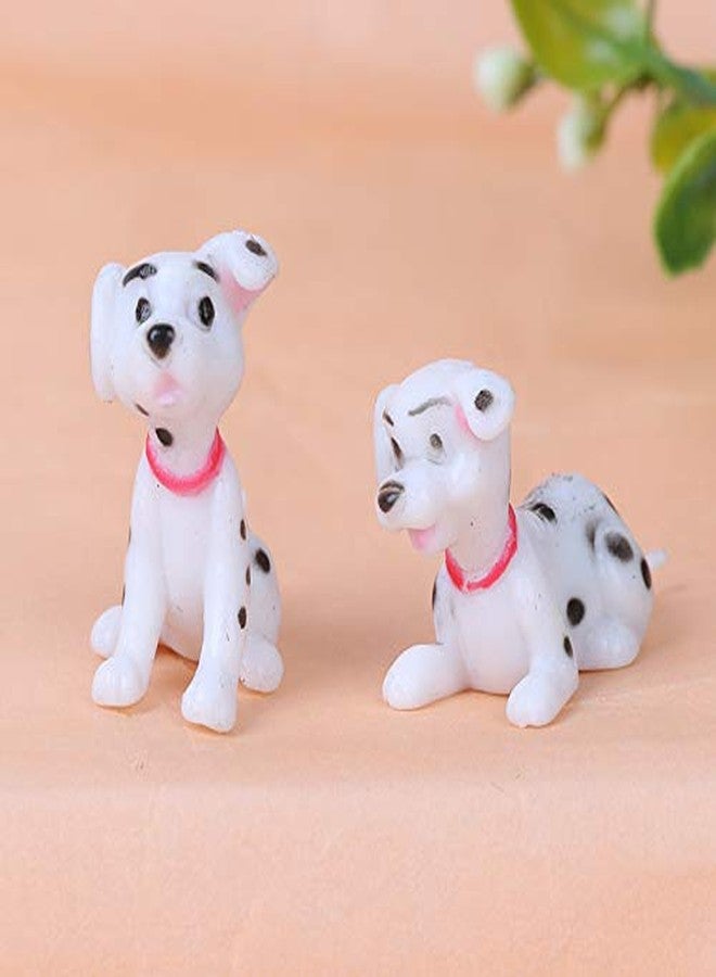 Lynkaye Miniature Dog Figurines 102Pcs Dalmatian Figures Mini Plastic Fairy Garden Miniature Moss Landscape DIY Terrarium Crafts Ornament Accessories for Home Décor - Image 4